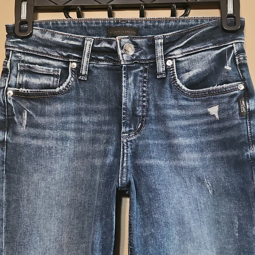 NWOT Silver Suki Capri Jeans - Picture 5 of 12